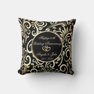 Coussin Boucles d'or, 50e anniversaire du Mariage du coeur