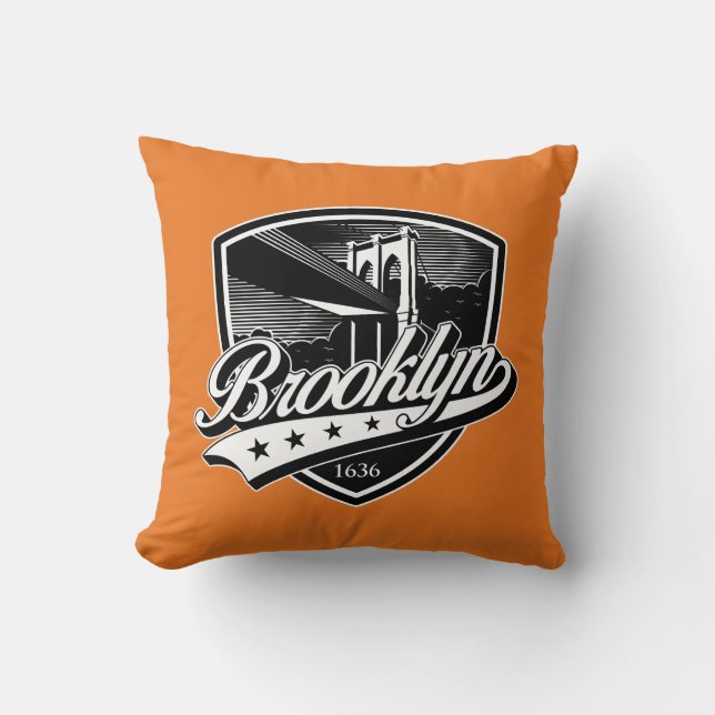 Coussin Bouclier de Brooklyn avec motif Swoosh (Recto)