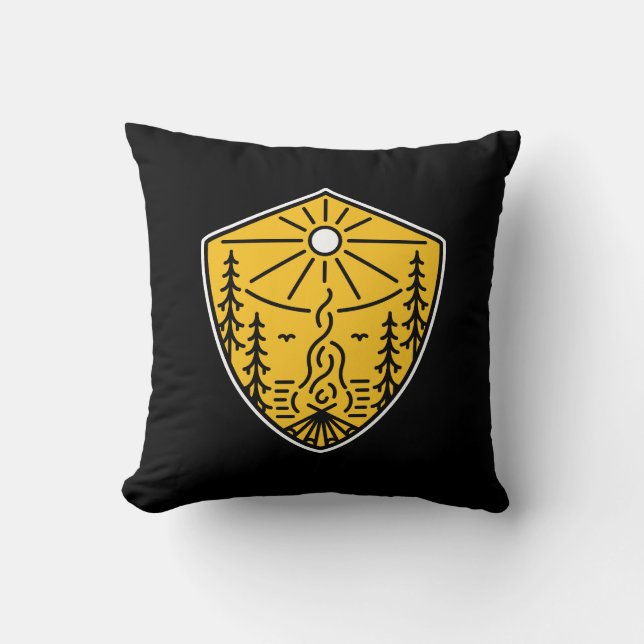 Coussin Bouclier de la Nature (Recto)