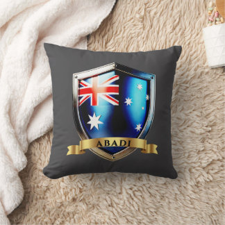 Coussin Bouclier du patrimoine Abadie d'Australie