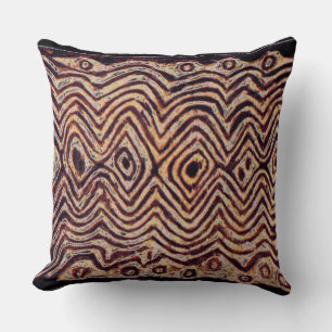 Coussin Bouclier tribal maori Lancer l'oreiller