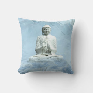 Coussin Bouddha dans les nuages