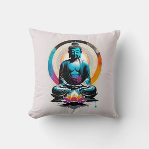 Coussin Bouddha Zen Art