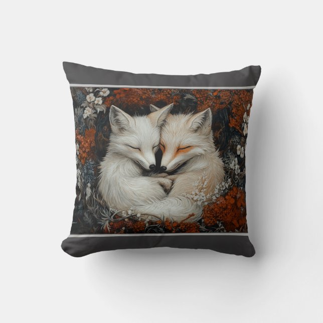 Coussin Bouddles Fox (Recto)