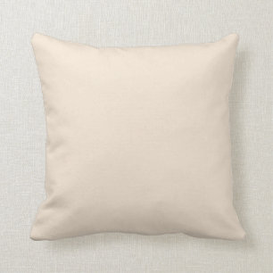 Coussin Bouffée de champagne Couleur solide blanc cassé 