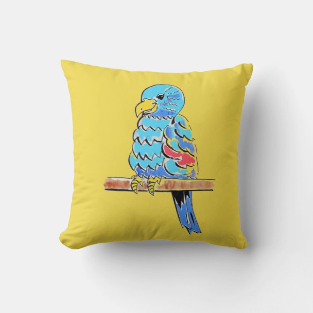 Coussin Bougie colorée sur une perche (Recto)
