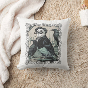 Coussin Bougie Gothique Edgar Allan Poe Parakeet Inspiré
