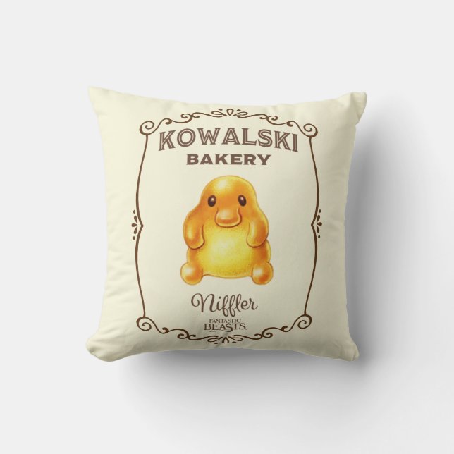 Coussin Boulangerie Kowalski - Niffler (Recto)