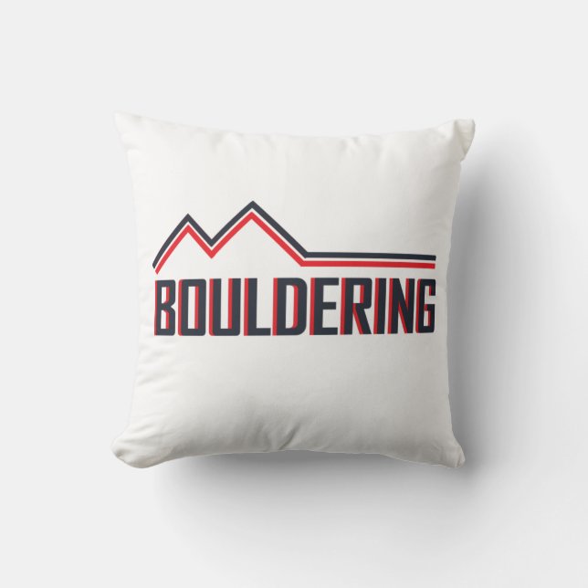 Coussin Bouldering (Recto)