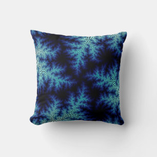 Coussin Boule bleu en grès