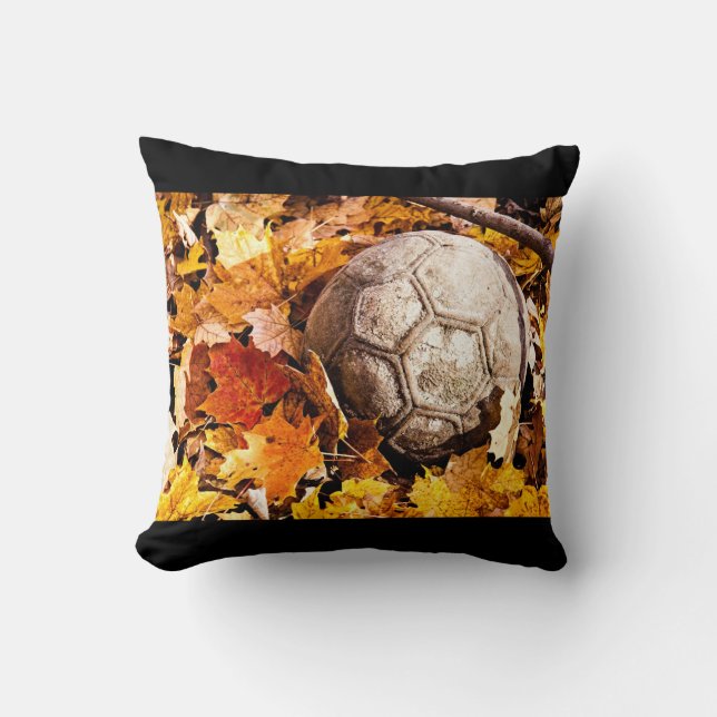 Coussin boule dans les bois (Recto)
