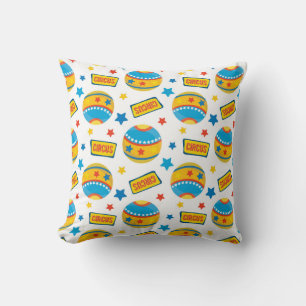 Coussin Boule de cirque et Motif étoilé