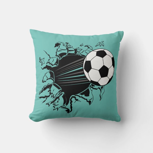 Coussin Boule De Football Sortie (Recto)