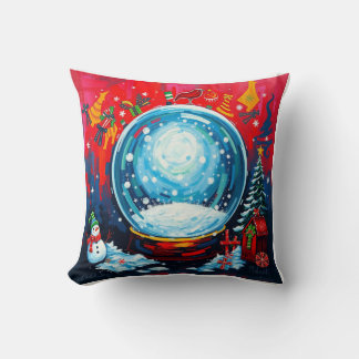 Coussin boule de neige