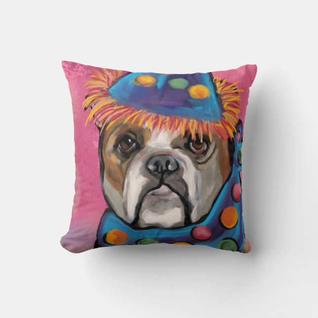 Coussin Bouledogue (Recto)