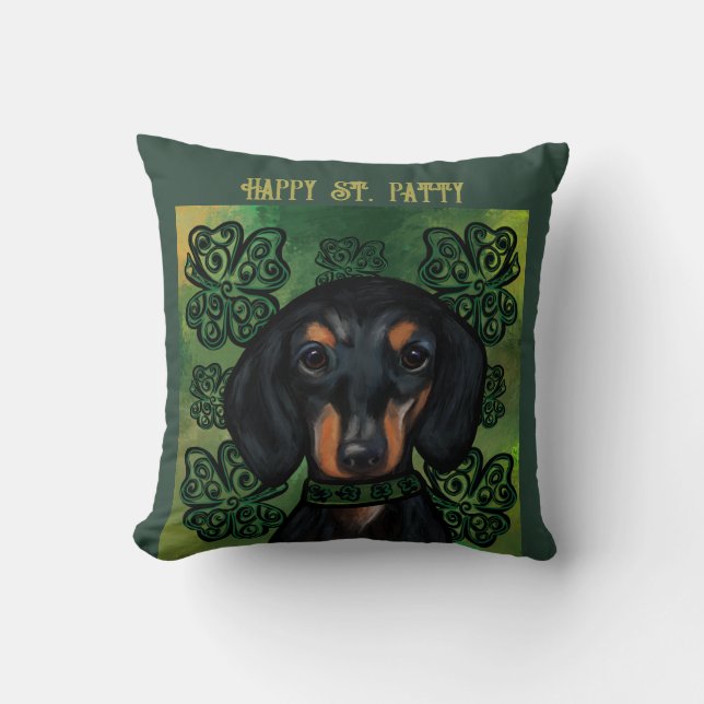 Coussin Bouledogue allemand de nain, plus communément appe (Recto)