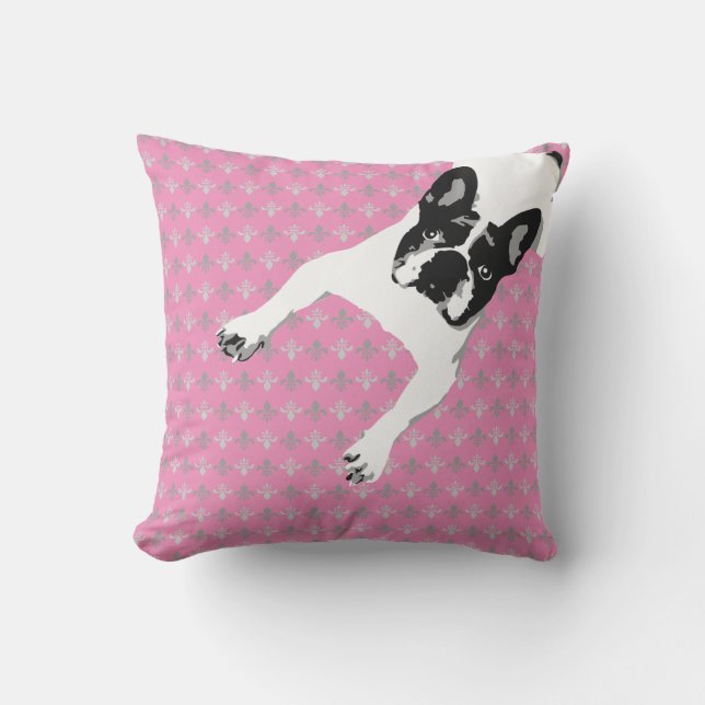 Coussin Bouledogue Français  (Recto)
