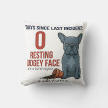 Bouledogue Français Bleu Décor Drôle Frenchie