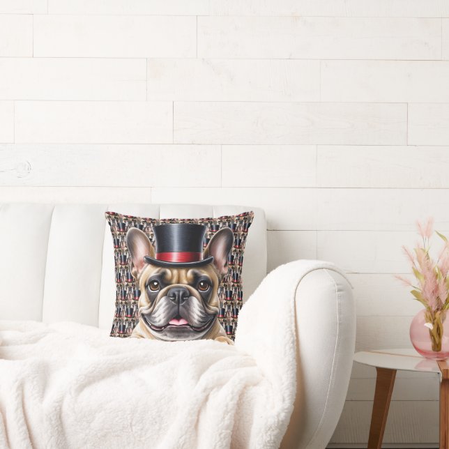 Coussin Bouledogue français cylindre Bouledogue français (Canapé)