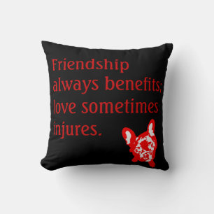 Coussin Bouledogue français sage