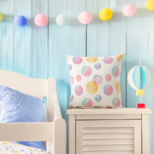 Coussin Boules de bonbons Lancer l'oreiller