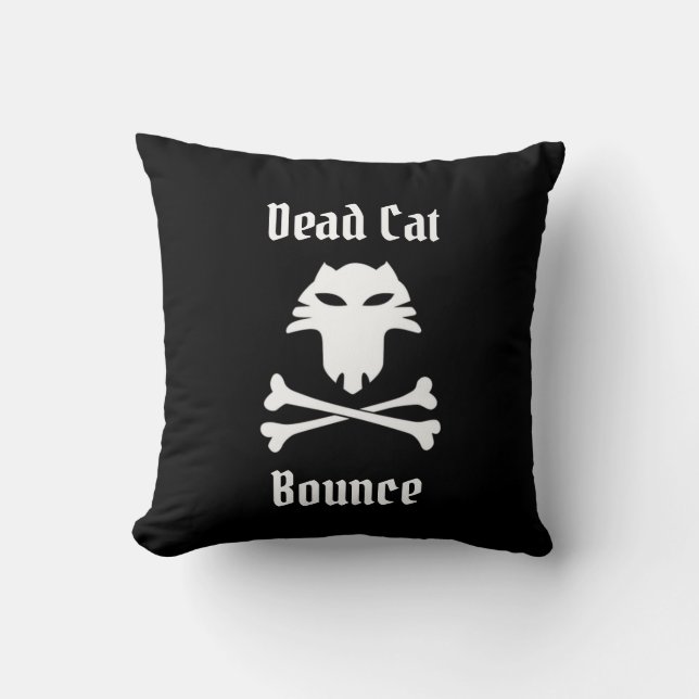 Coussin Bounce de chat mort (Recto)