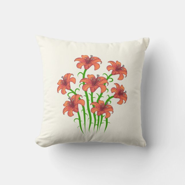 Coussin Bouquet de fleurs (Recto)