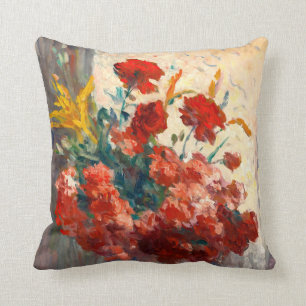 Coussin Bouquet de fleurs dans un vase céramique