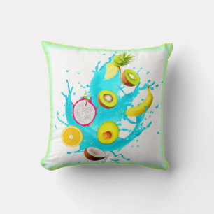 Coussin Bouquet de fruits tropicaux Art. Acheter maintenan