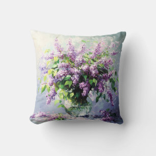 Coussin Bouquet de lilas en fleurs de lavande