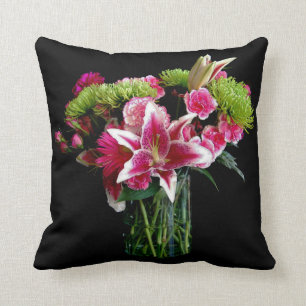 Coussin Bouquet de lis d'astronome