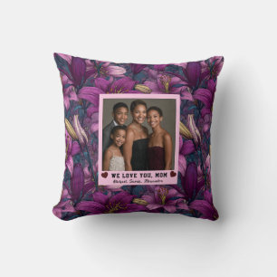 Coussin Bouquet de lys Meilleure décoration de chambre de