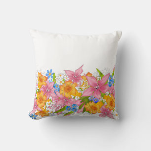 Coussin Bouquet de printemps