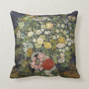 Coussin Bouquet de Vincent van Gogh   des fleurs dans un