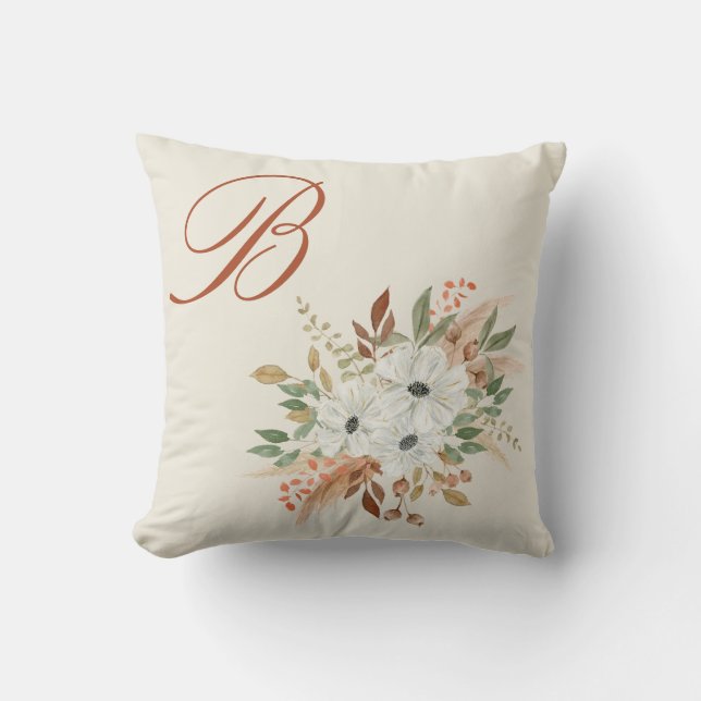 Coussin Bouquet d'hiver de l'automne (Recto)