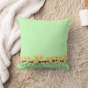 Coussin Bouquet fleur sauvage simple mariage fleurie