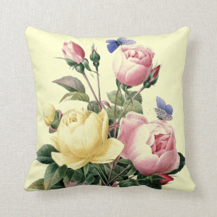 Coussin Bouquet Redoute de roses