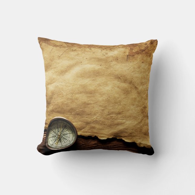Coussin Boussole Vintage ! (Recto)