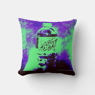 Coussin Bouteille d'art pop