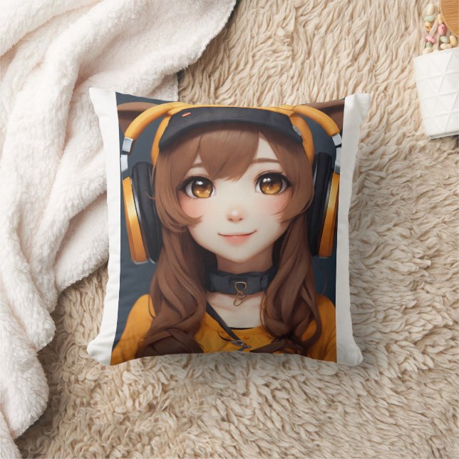 Coussin "Boutique Anime Harmony" (Couverture)