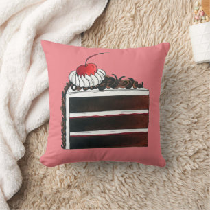 Coussin Boutique de gâteaux de la Forêt-Noire Boulangerie 