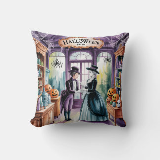 Coussin Boutique d'Halloween victorienne, Boutique d'Hallo
