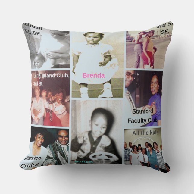 Coussin Bouton Brenda (Recto)