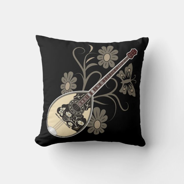 Coussin Bouzouki (Recto)