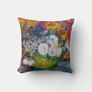 Coussin Bowl avec fleurs, Van Gogh