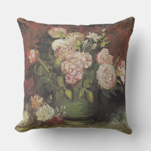 Coussin Bowl with Peonies and Roses de Vincent van Gogh   