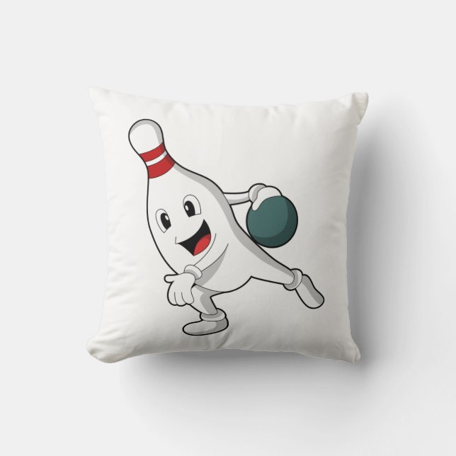 Coussin Bowling pin Bowling (Recto)