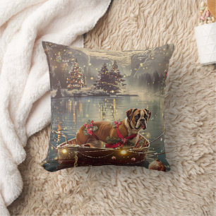 Coussin Boxer Christmas Festive Voyage