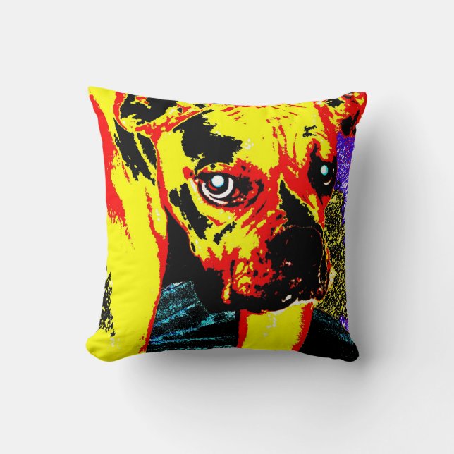 Coussin Boxeur (Recto)