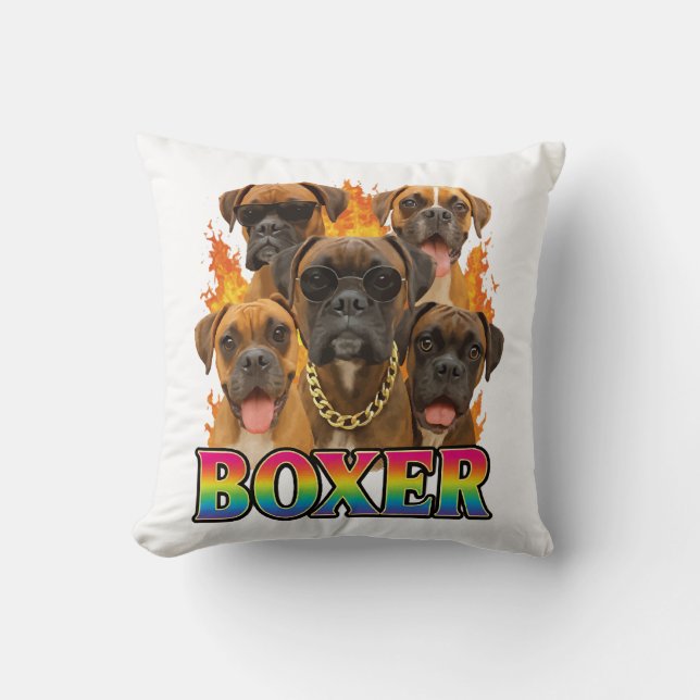 Coussin Boxeur  (Recto)